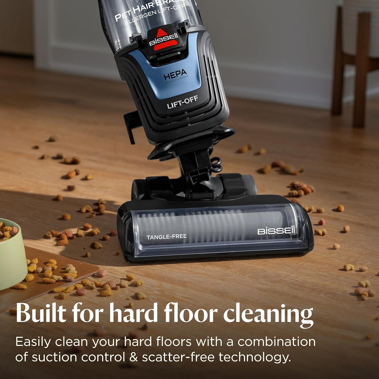 Bissell Pet Hair Eraser Allergen Lift-Off with Powerful Suction, HEPA, Tangle-Free Brush Roll, 39883 - Image 6