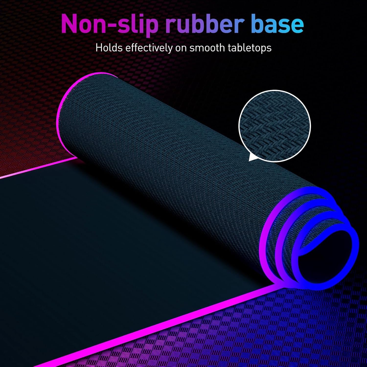 RGB Mousepad Led Mouse Pad, Large Mouse Pad,Led and Big Mouse mat - Image 7