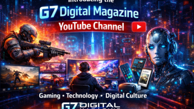 Introducing the G7 Digital Magazine YouTube Channel – Gaming, Technology & Digital Culture