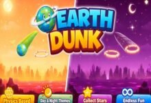 Earth Dunk Physics Arcade Recreation