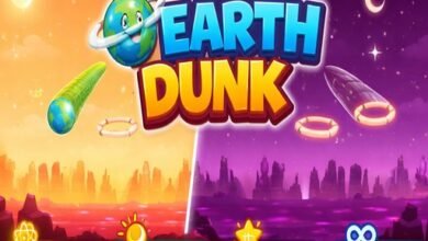Earth Dunk Physics Arcade Recreation
