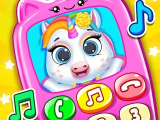 Child Princess Unicorn Cell Telephone